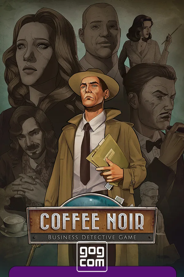 Coffee Noir Business Detective Game
