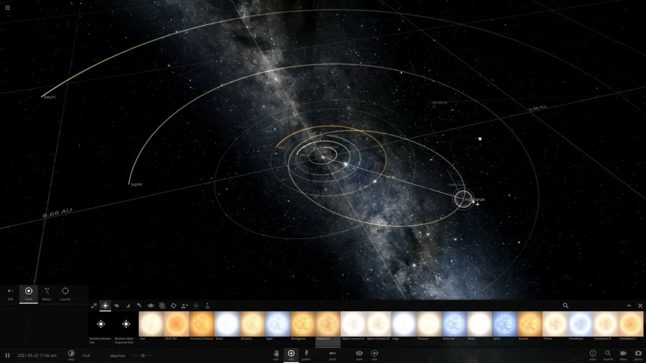 Universe Sandbox — кадр 2