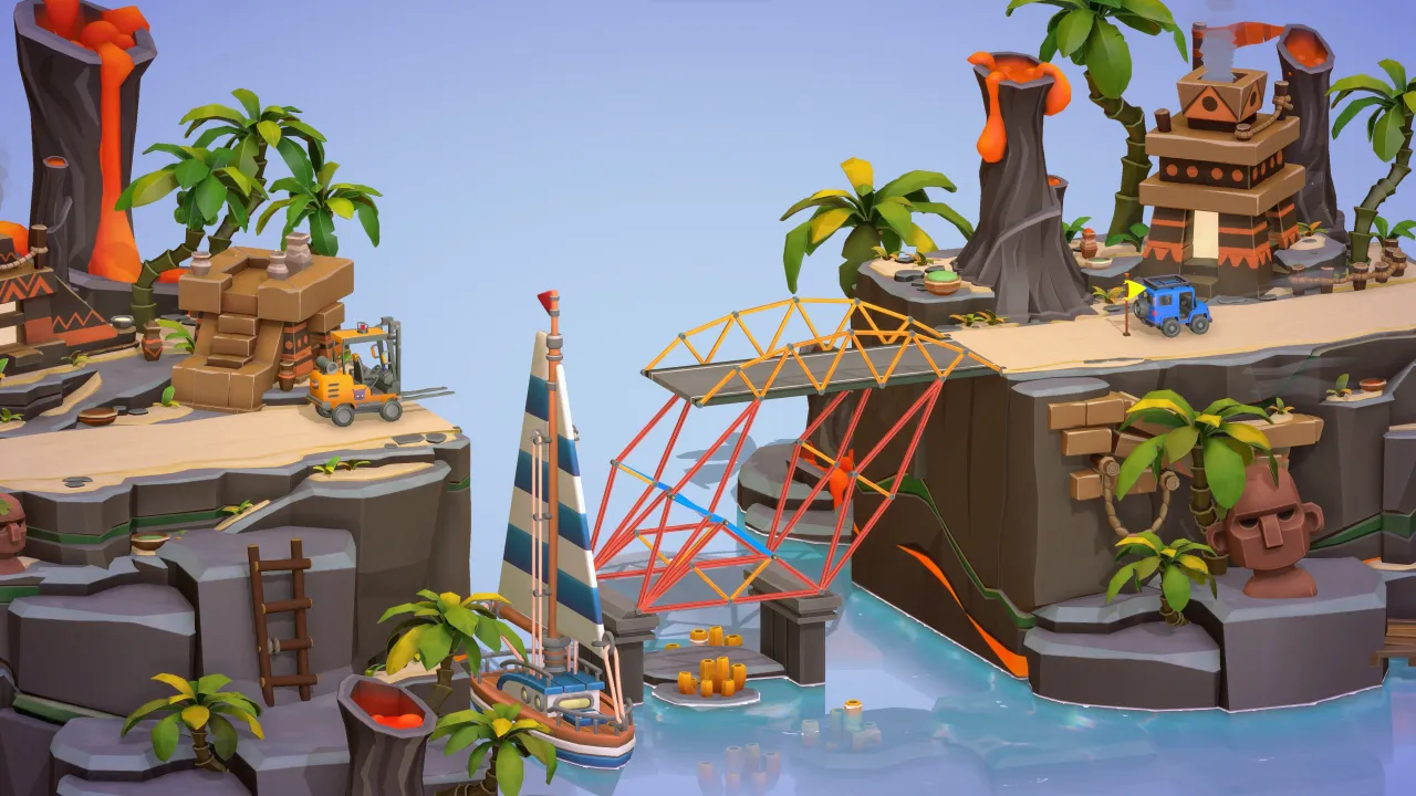 Poly Bridge 3 — кадр 2