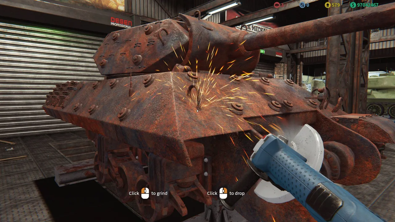 Tank Mechanic Simulator — кадр 1