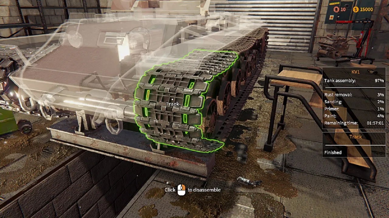 Tank Mechanic Simulator — кадр 2