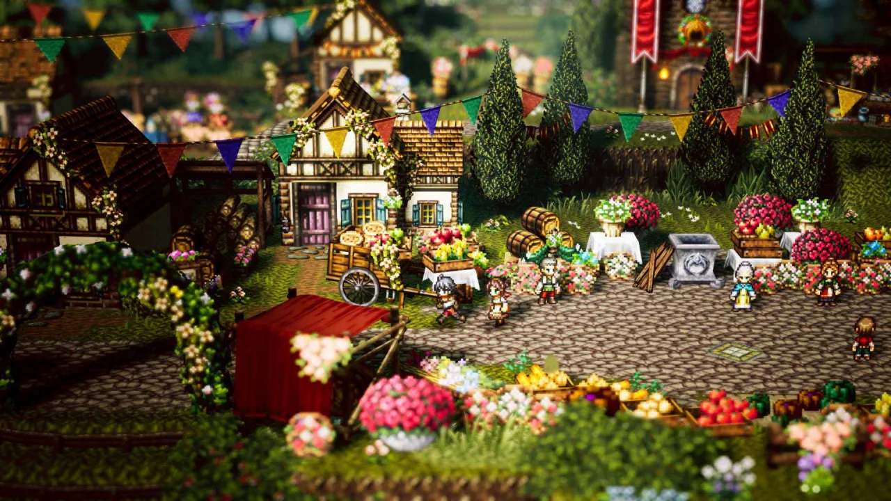 OCTOPATH TRAVELER 0 — кадр 1