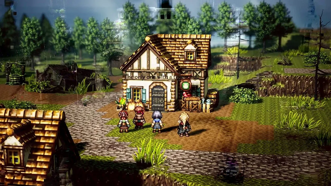 OCTOPATH TRAVELER 0 — кадр 2