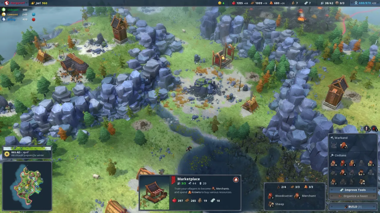 Northgard — кадр 1