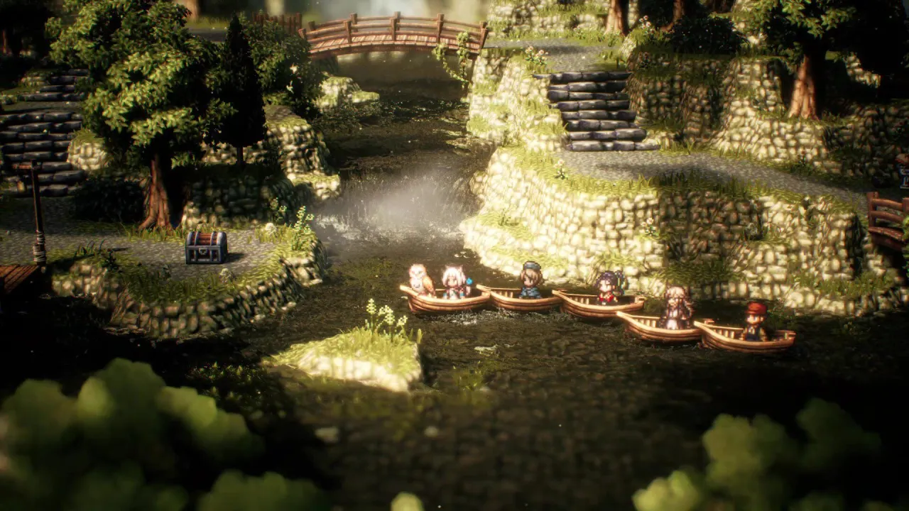 OCTOPATH TRAVELER II — кадр 1
