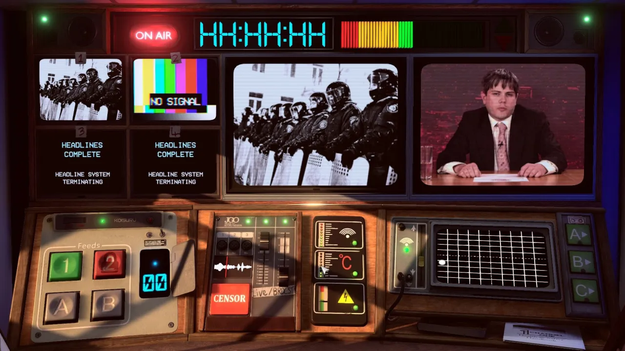 Not For Broadcast — кадр 1