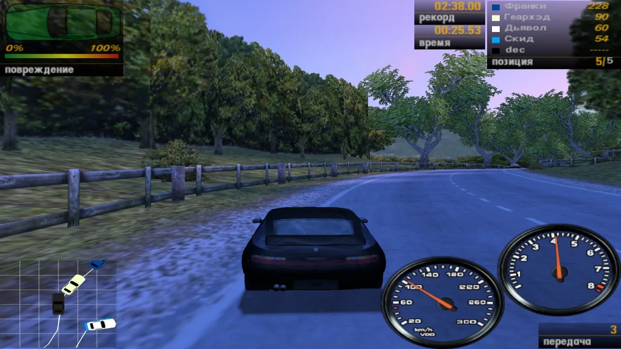 Need For Speed: Porsche Unleashed — кадр 1