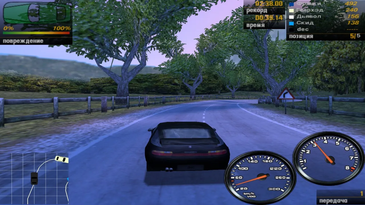 Need For Speed: Porsche Unleashed — кадр 2