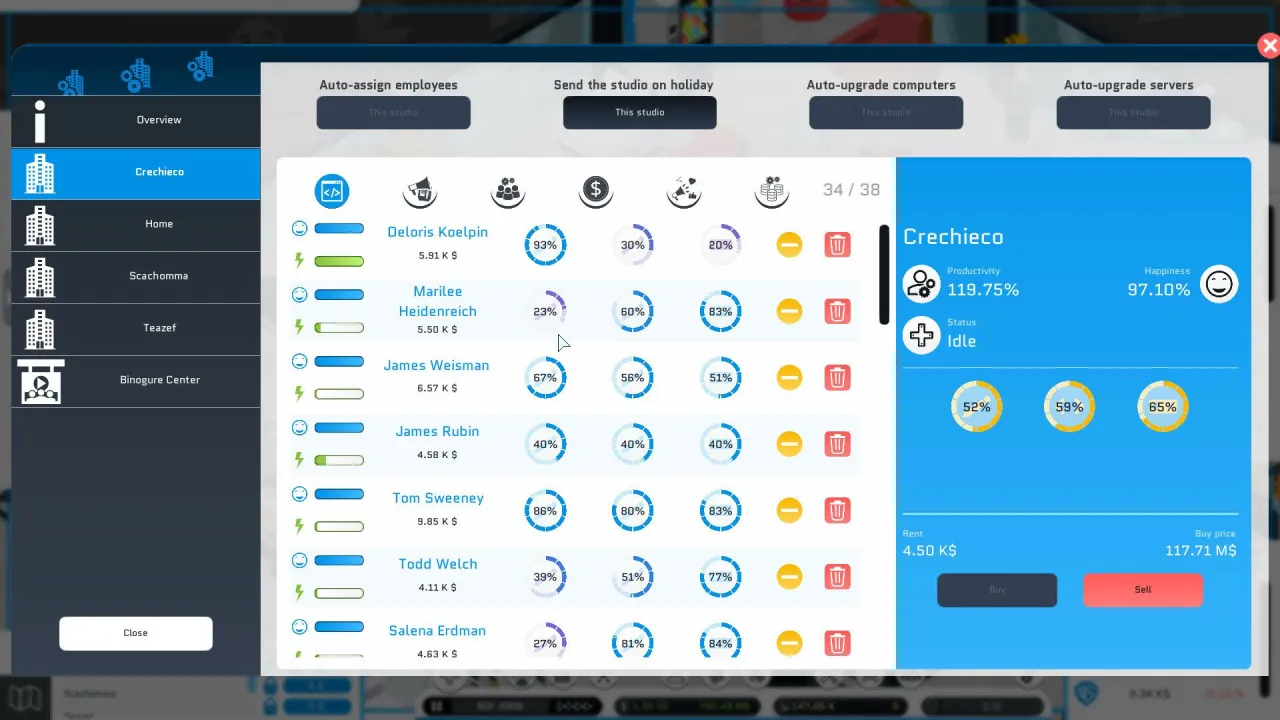 City Game Studio: a tycoon about game — кадр 2