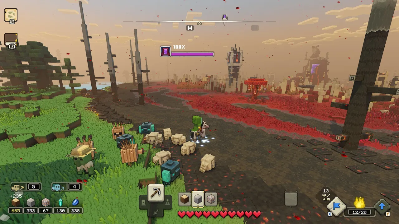 Minecraft Legends — кадр 2
