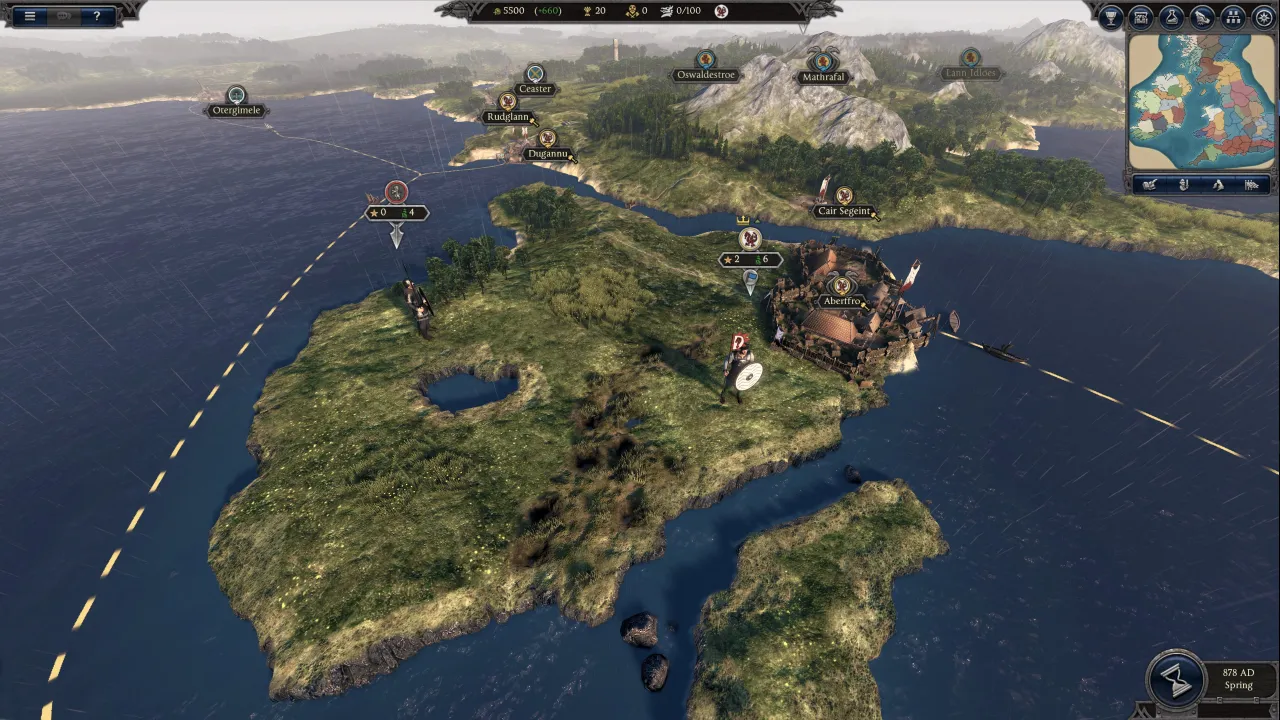 A Total War Saga: THRONES OF BRITANNIA — кадр 2