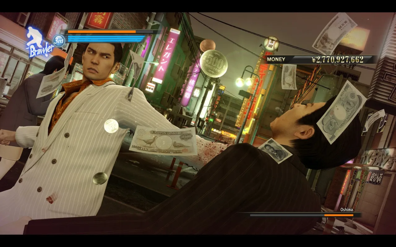 Yakuza 0 — кадр 1