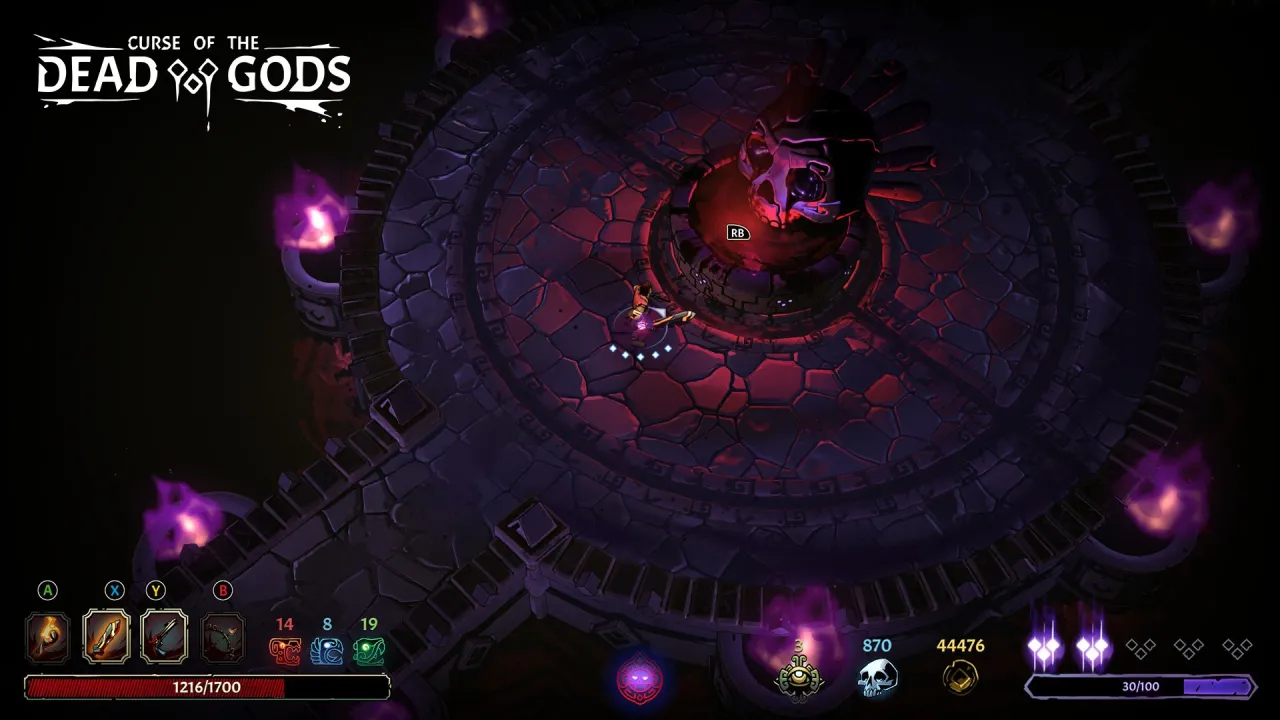 Curse of the Dead Gods — кадр 1