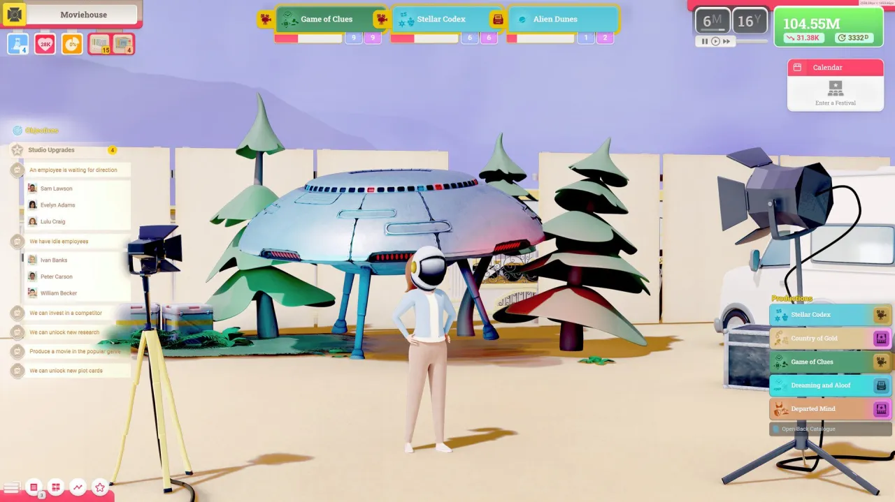 Moviehouse – The Film Studio Tycoon — кадр 1