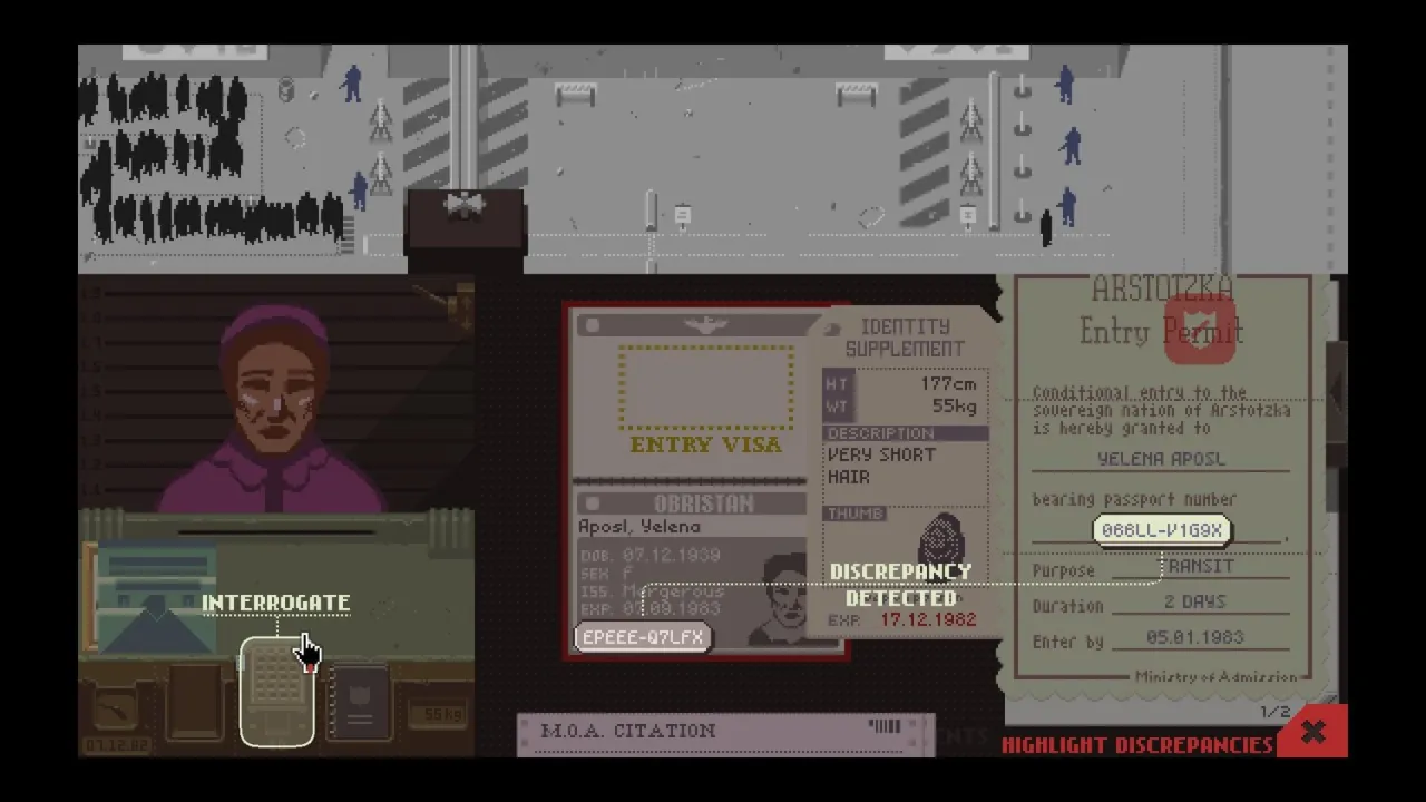 Papers, Please — кадр 1