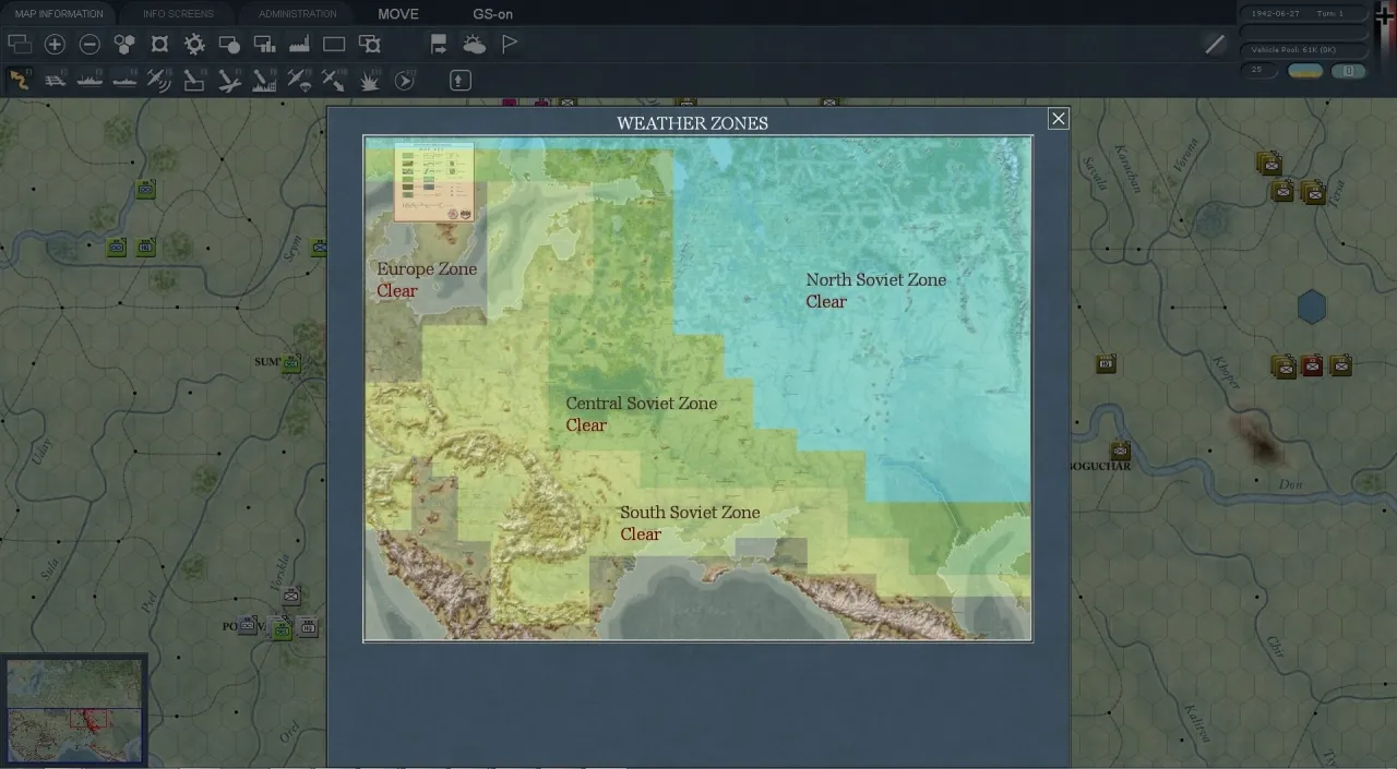 Gary Grigsby's War in the East — кадр 2