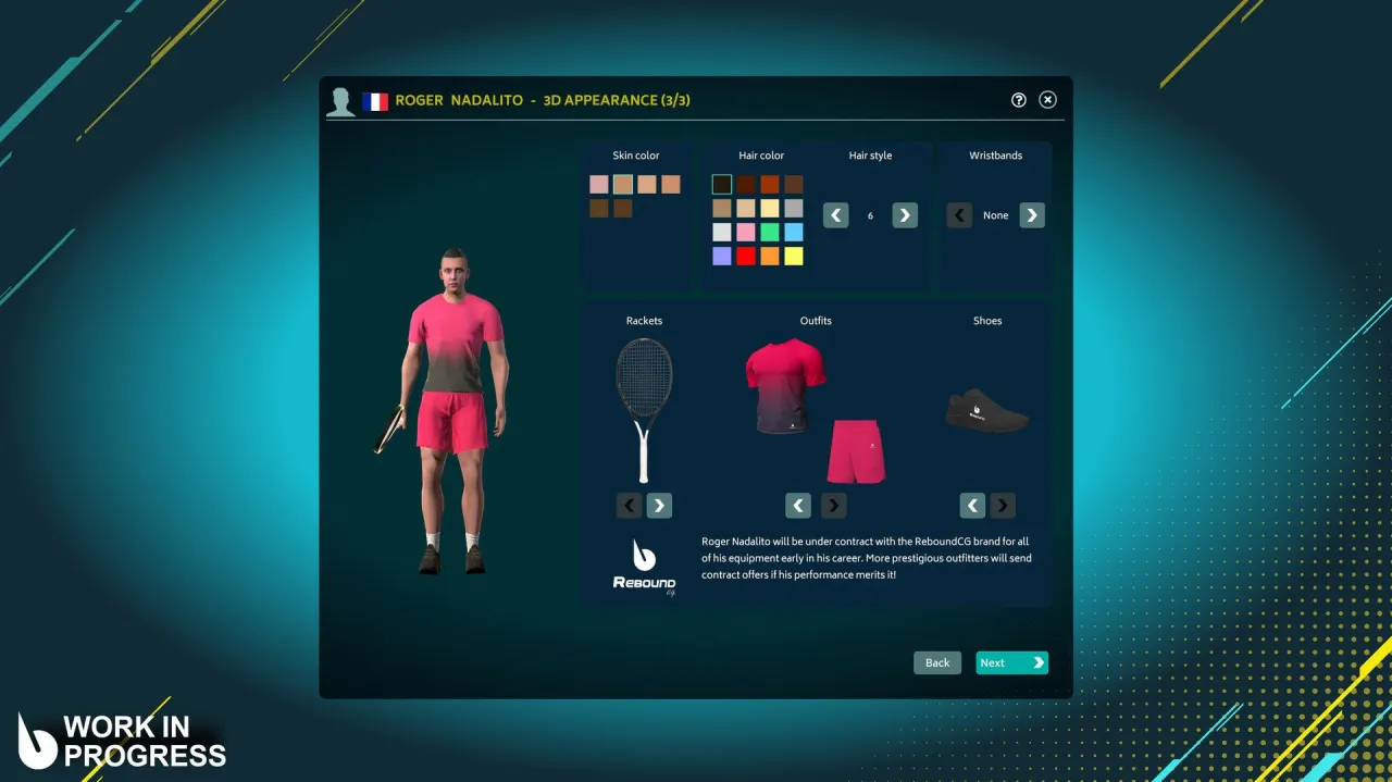 Tennis Manager 2022 — кадр 2