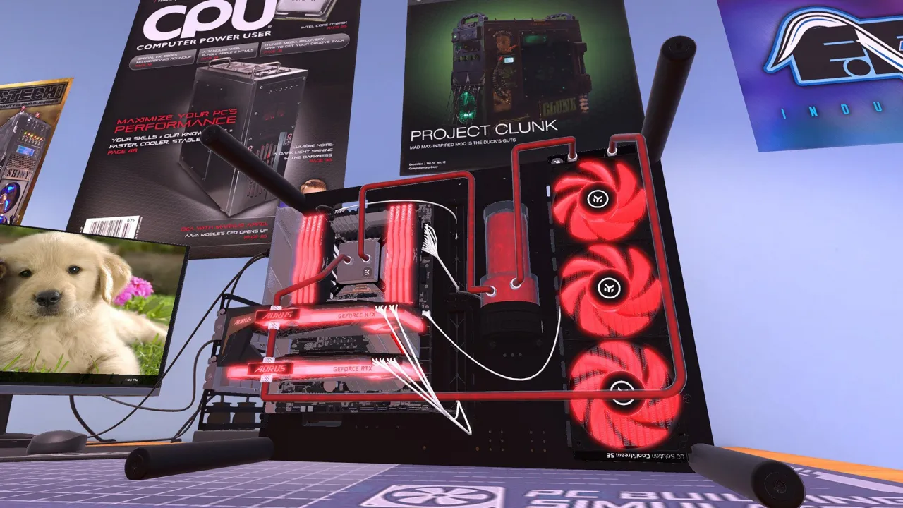 PC Building Simulator — кадр 1