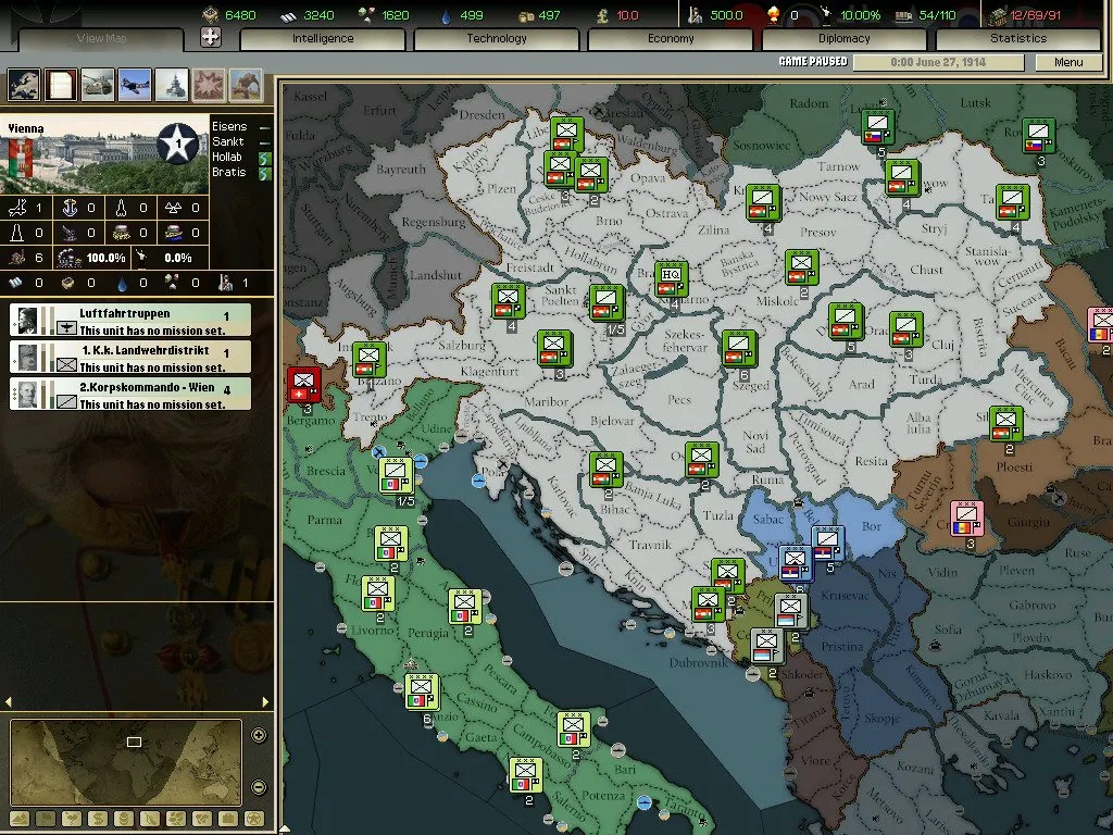 Darkest Hour: A Hearts of Iron Game — кадр 1