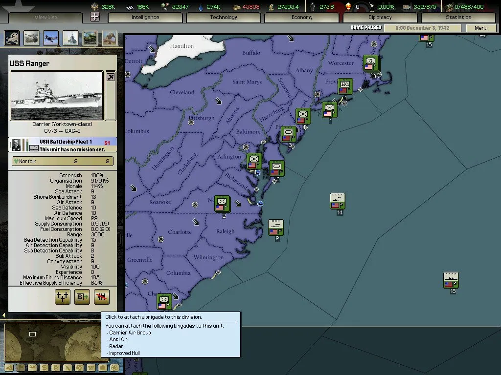 Darkest Hour: A Hearts of Iron Game — кадр 2