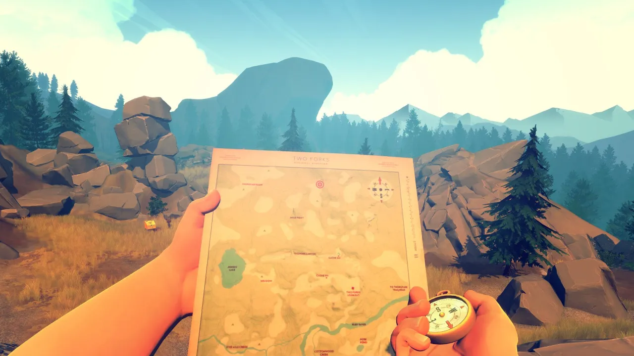 Firewatch — кадр 2