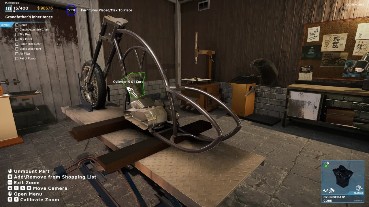 Motorcycle Mechanic Simulator 2021 — кадр 1