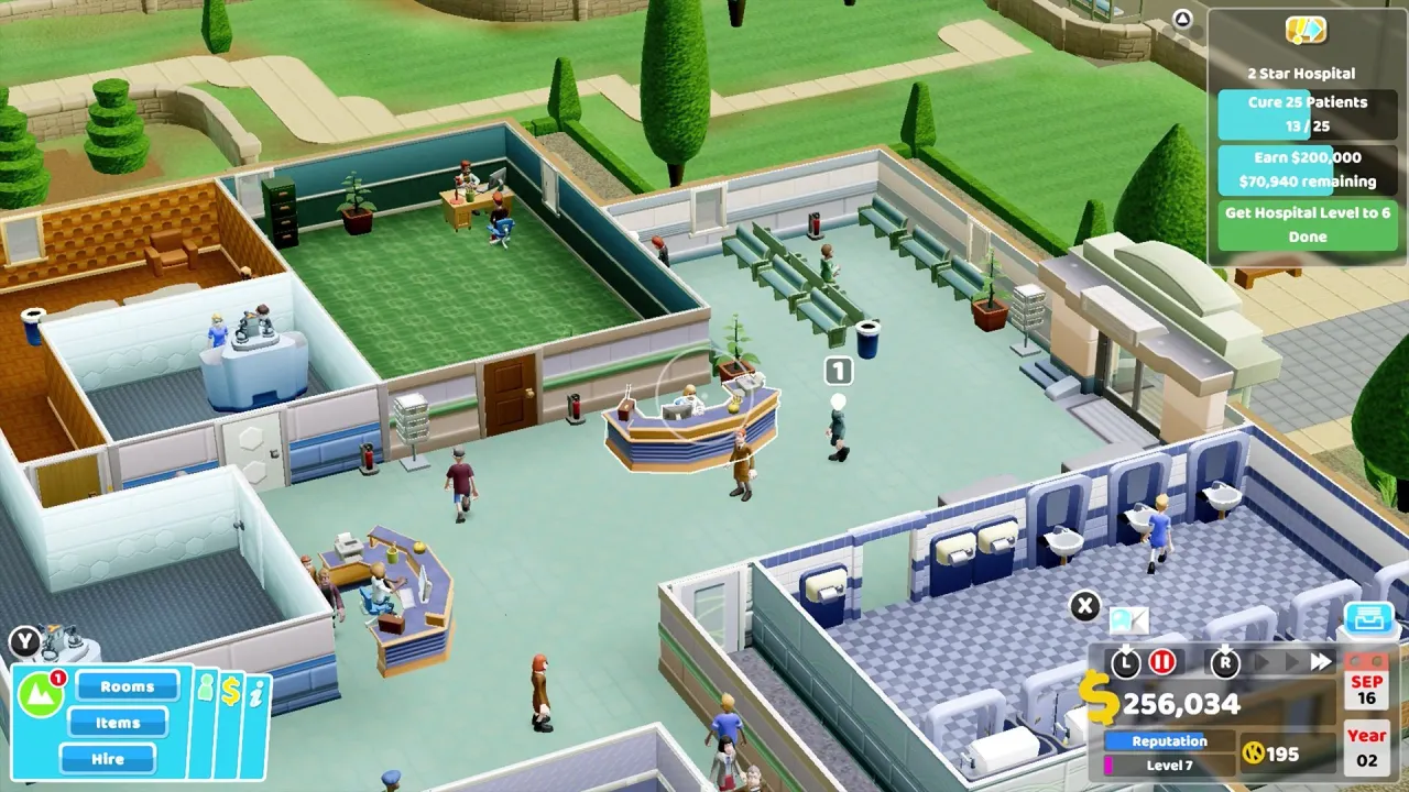 Two Point Hospital — кадр 2
