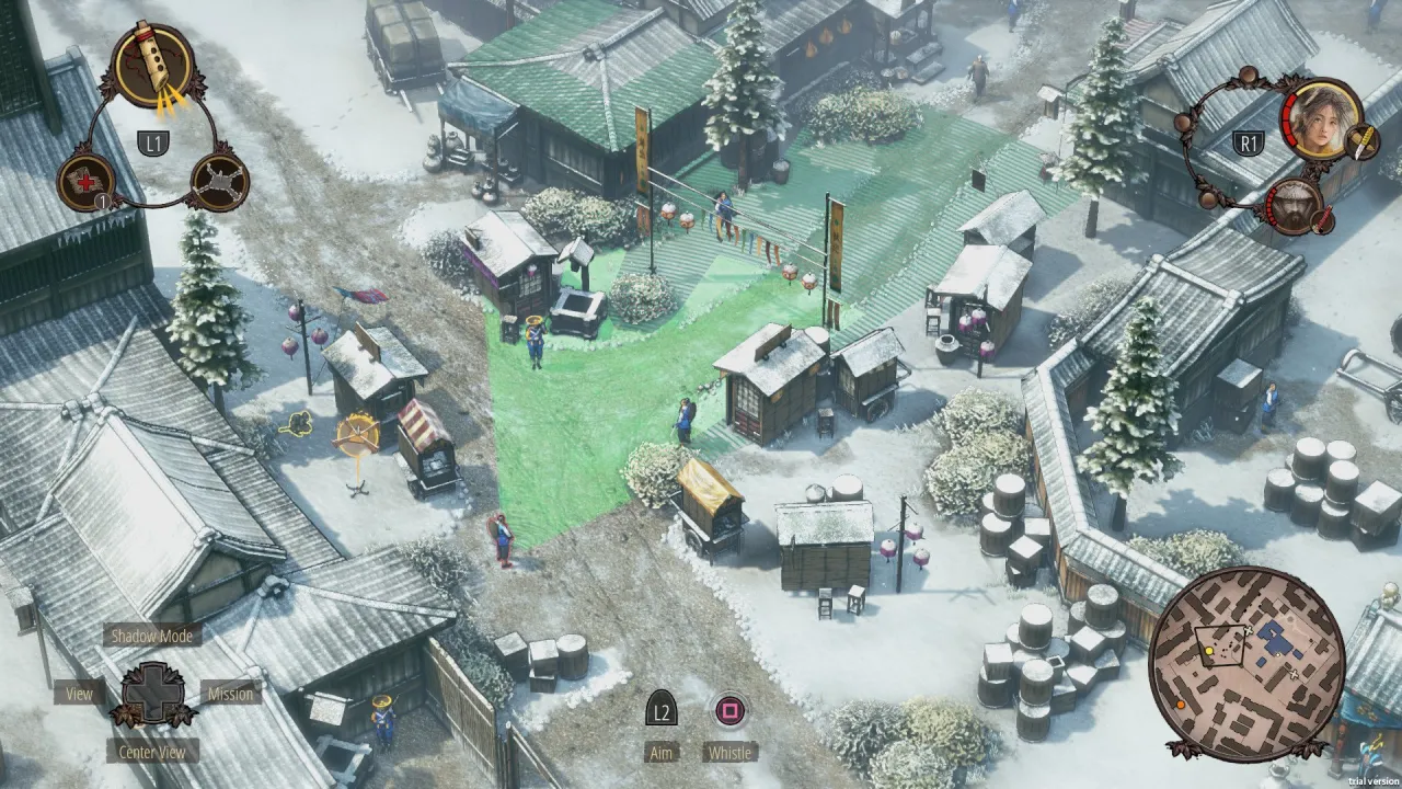 Shadow Tactics: Blades of the Shogun — кадр 1