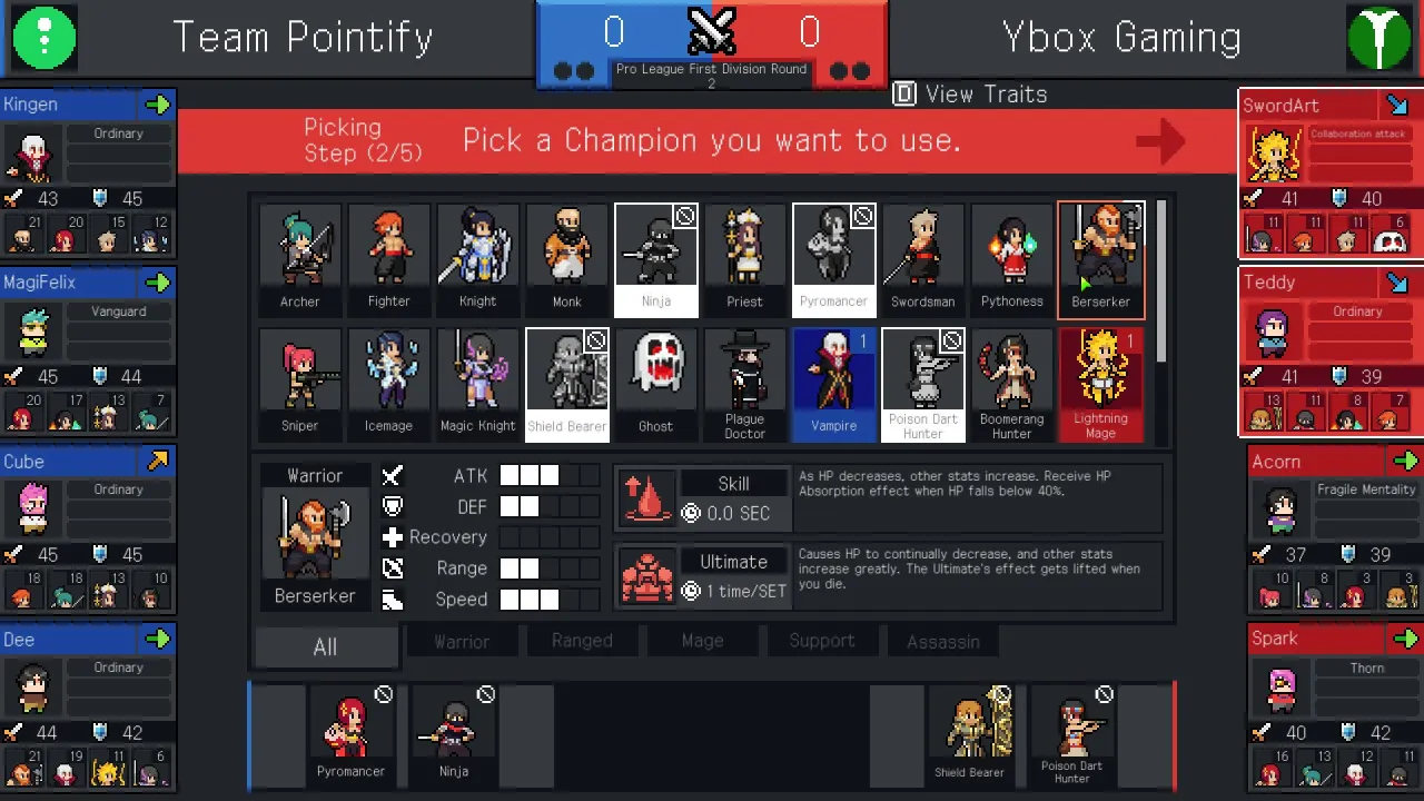 Teamfight Manager — кадр 1