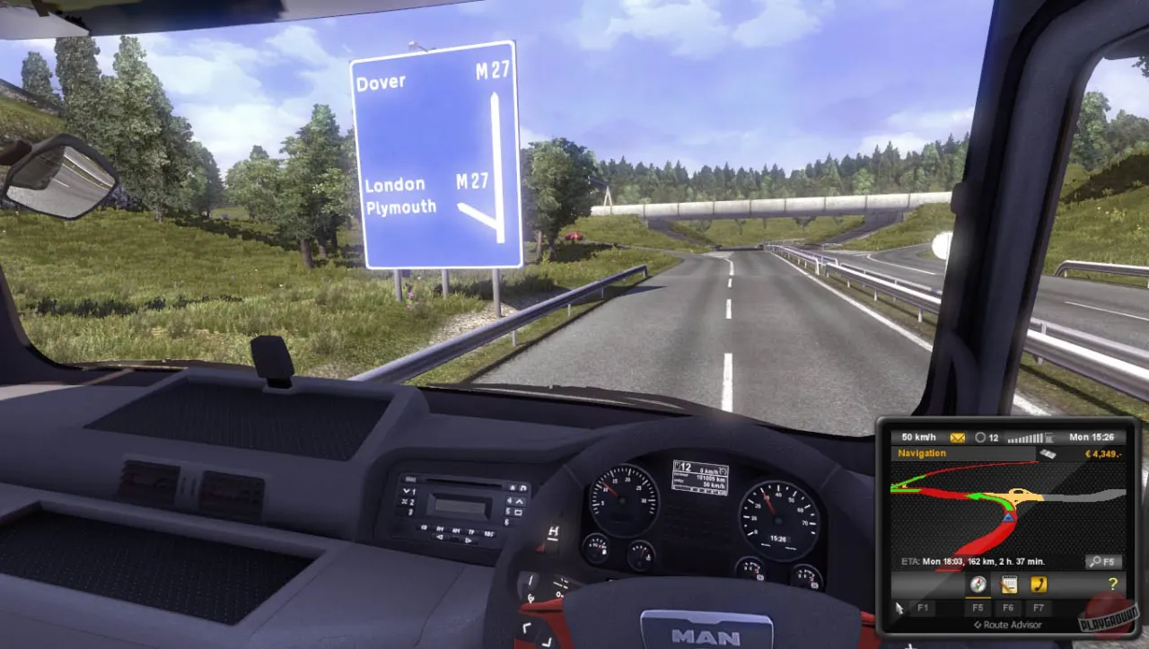 Euro Truck Simulator 2 — кадр 1