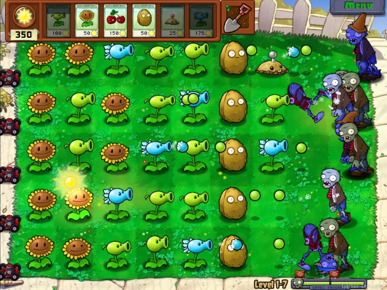 Plants vs. Zombies — кадр 1