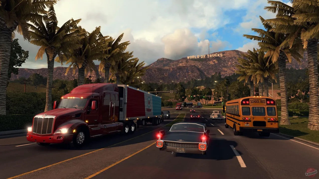 American Truck Simulator — кадр 1