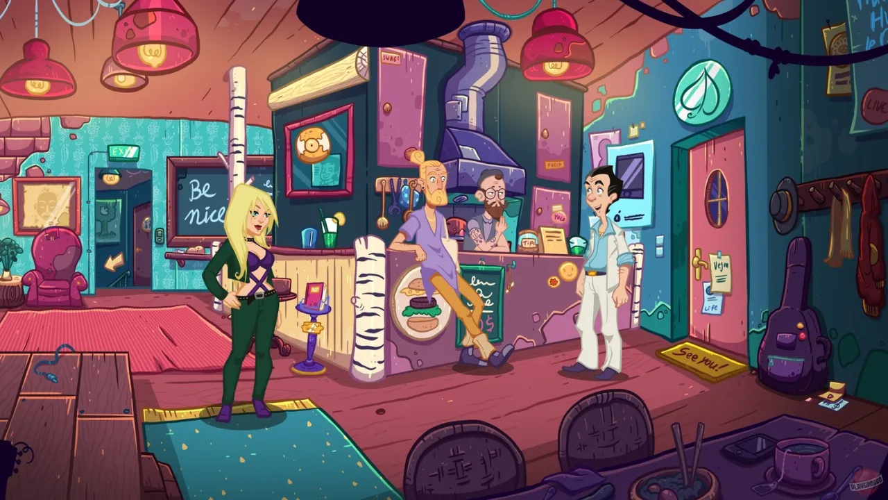 Leisure Suit Larry - Wet Dreams Don't Dry — кадр 1