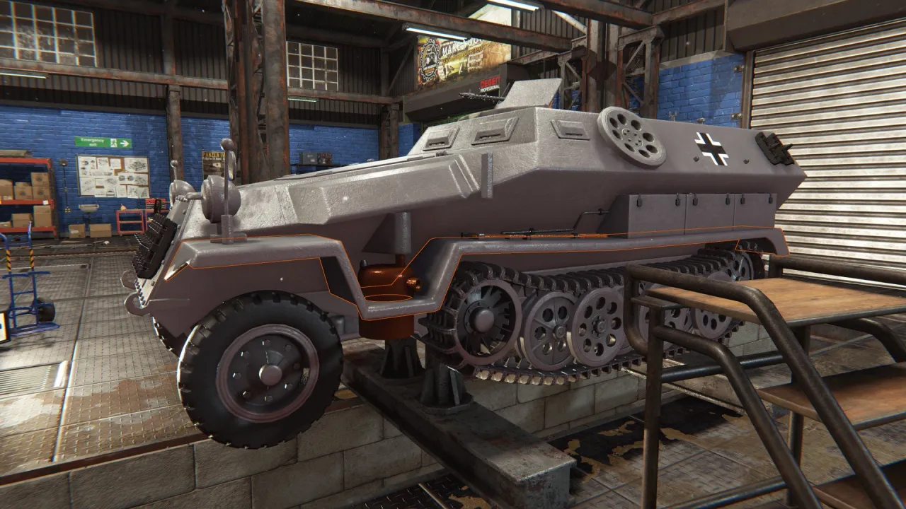 Tank Mechanic Simulator — кадр 1