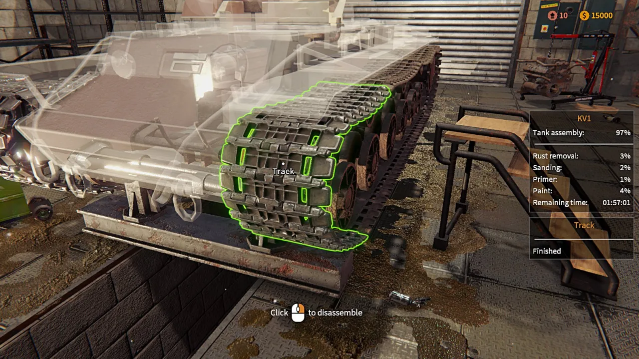Tank Mechanic Simulator — кадр 2