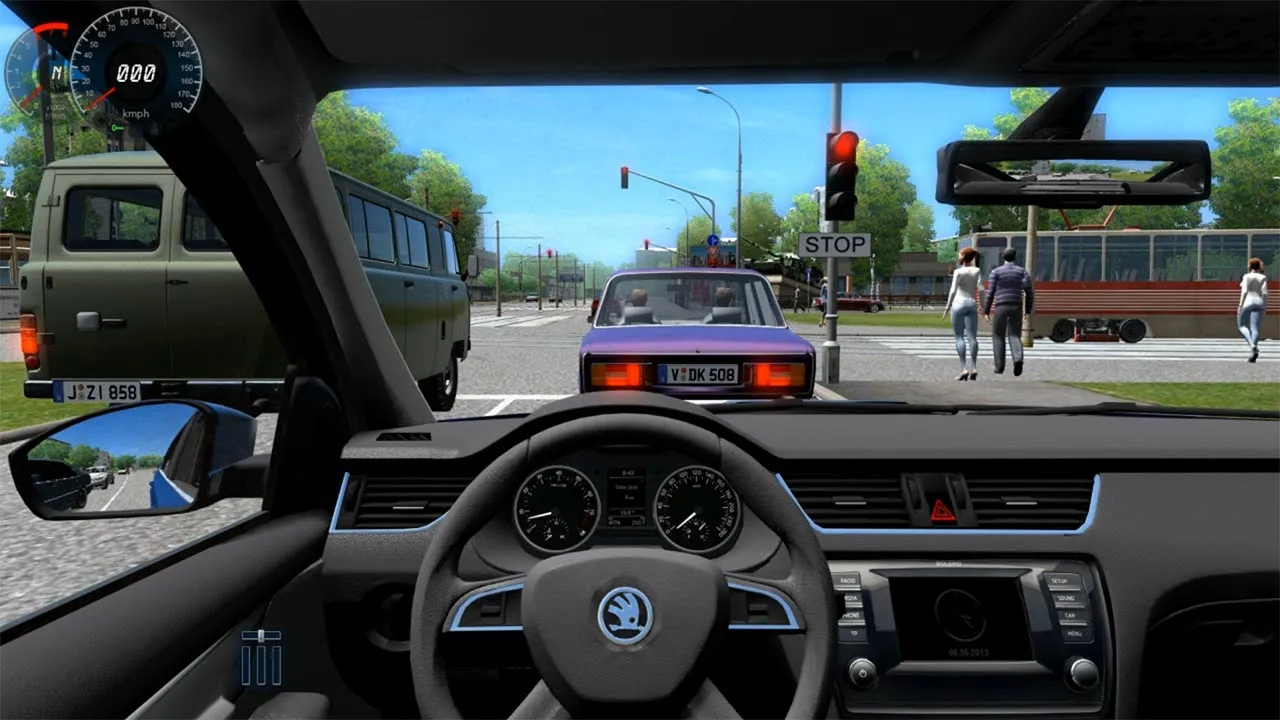 City Car Driving — кадр 2