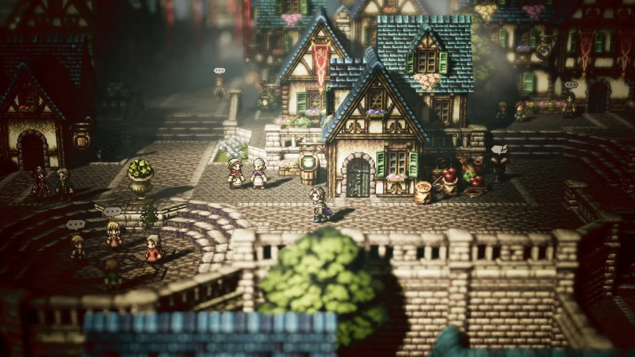 Octopath Traveler — кадр 1