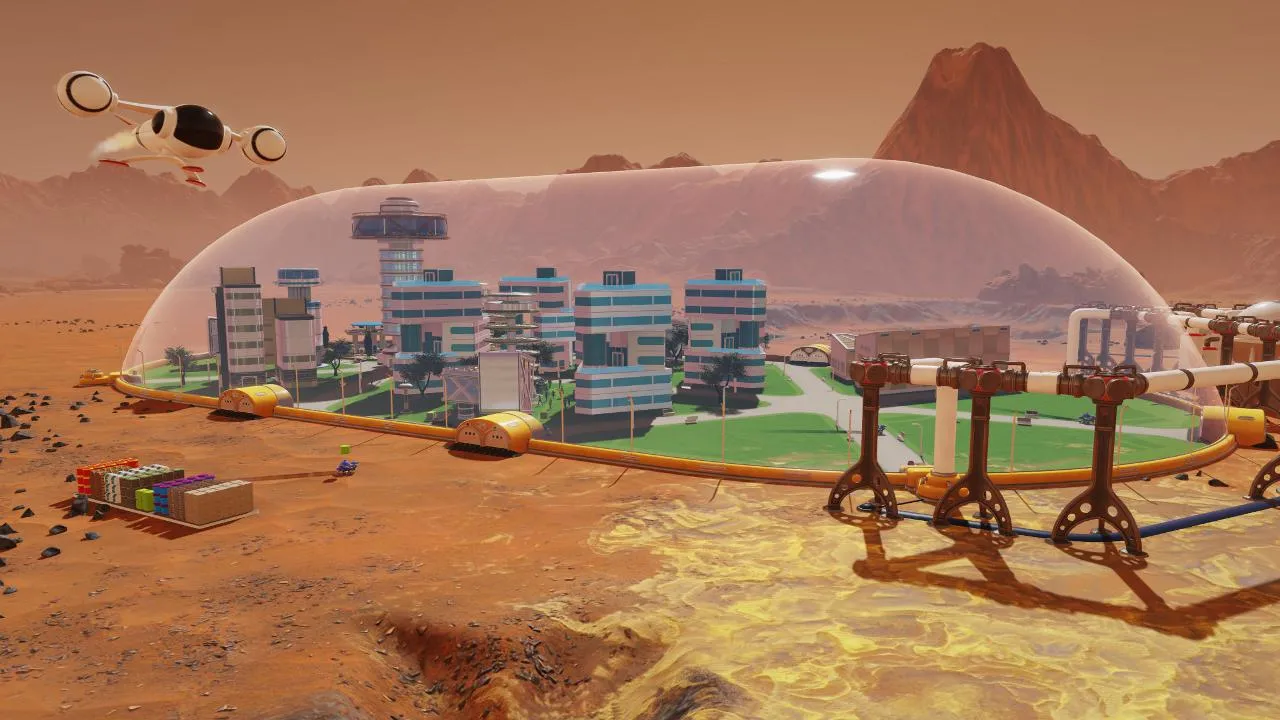 Surviving Mars Green Planet — кадр 1