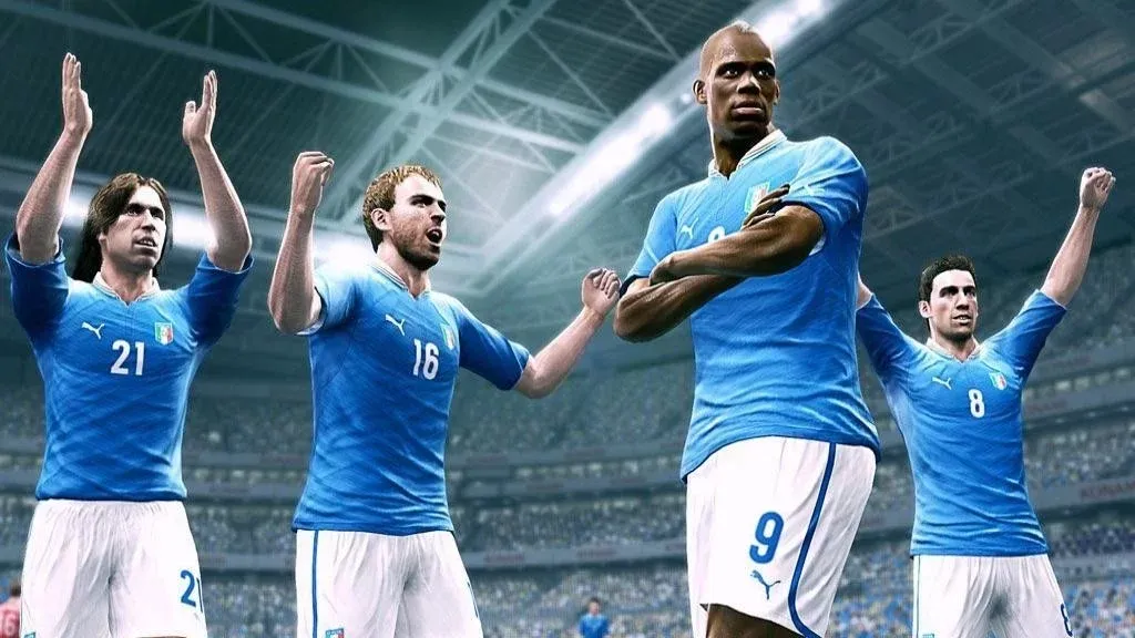 Pro Evolution Soccer — кадр 1