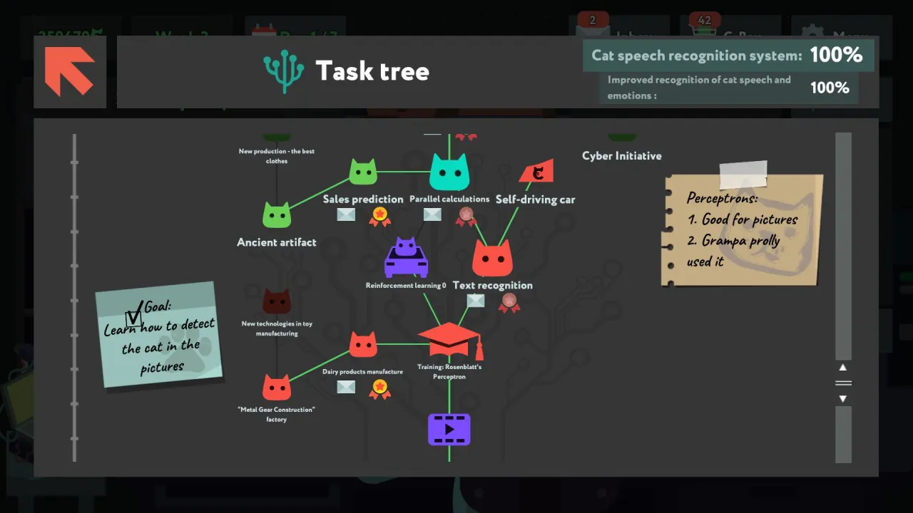 while True: learn — кадр 1