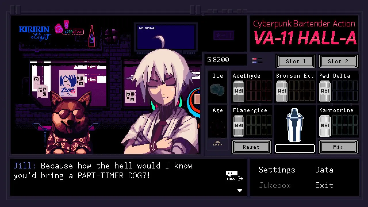 VA-11 Hall-A — кадр 1