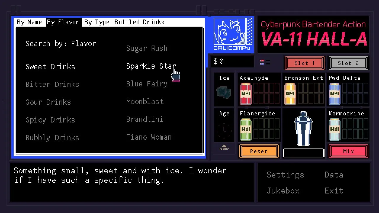 VA-11 Hall-A — кадр 2