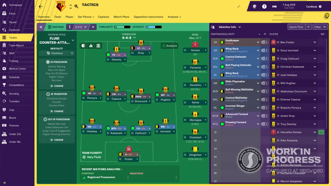 Football Manager 2019 — кадр 1