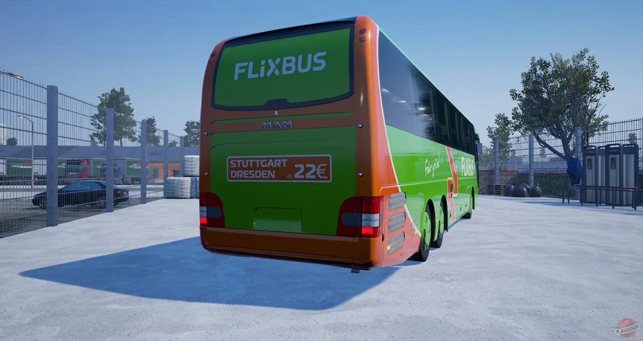 Fernbus Simulator — кадр 1