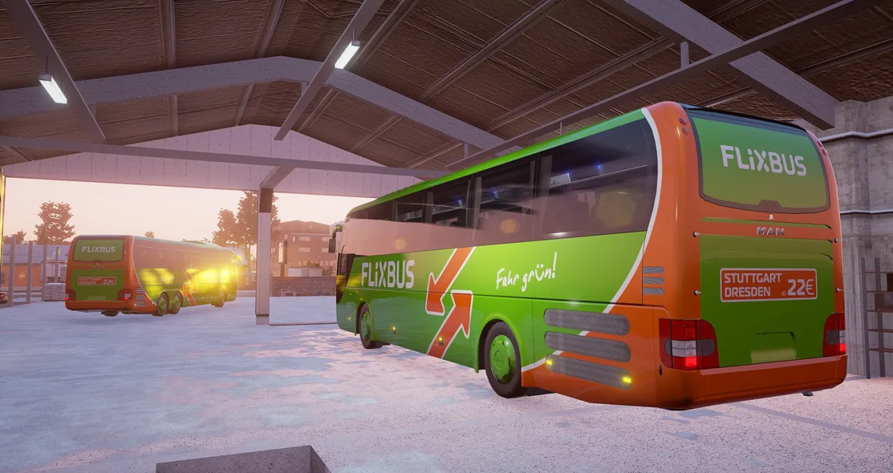 Fernbus Simulator — кадр 2