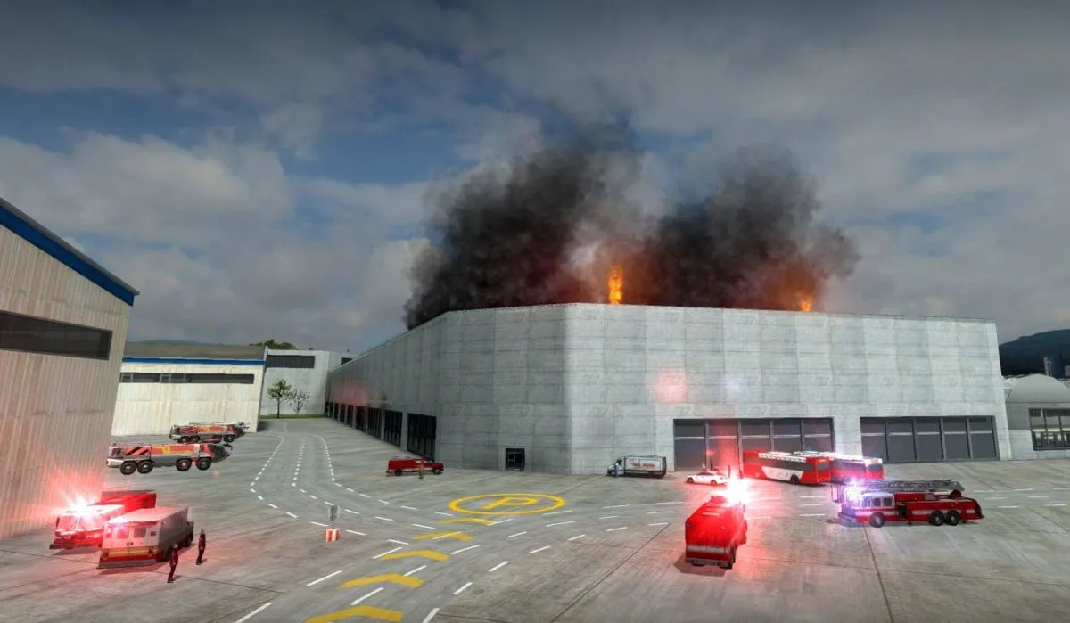 Airport Firefighters: The Simulation — кадр 1