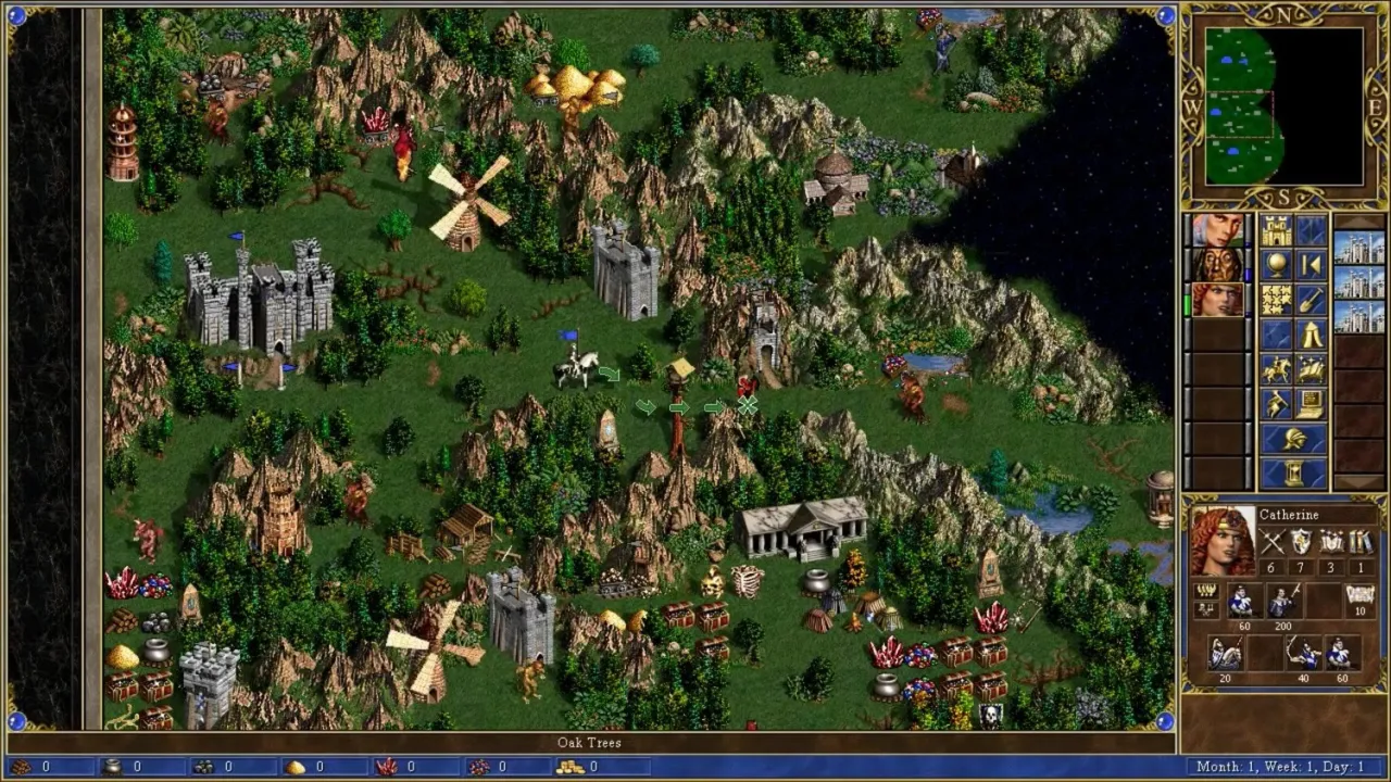 Heroes of Might & Magic 3 — кадр 2